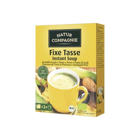 Instant-Suppe Kartoffel-Lauch, EU Bio