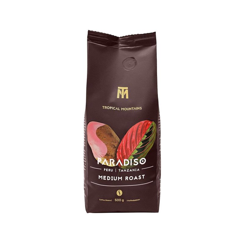 Bohnenkaffee Paradiso, EU Bio / Fairer Handel (Claro; Hand in Hand; etc.)