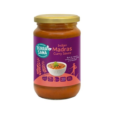 Indische Madras-Currysauce, EU Bio