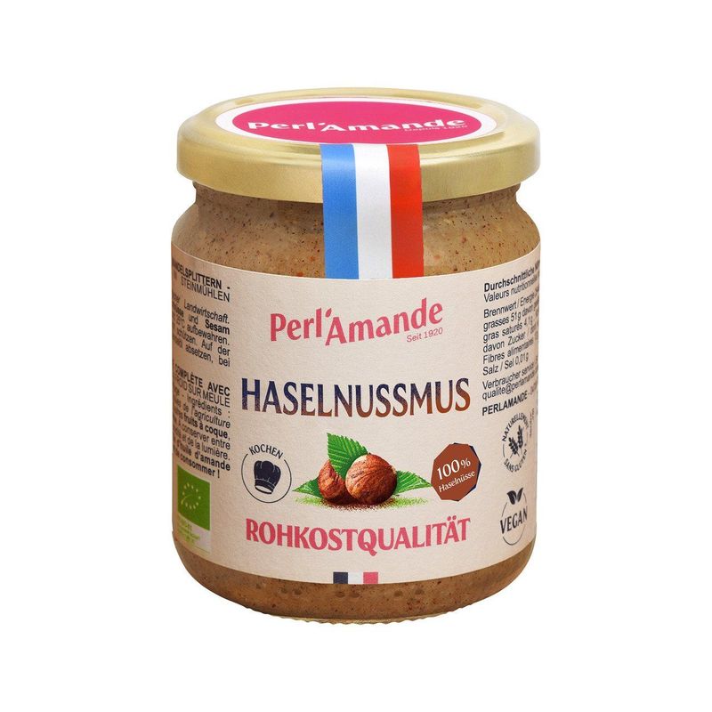 Haselnussmus, EU Bio