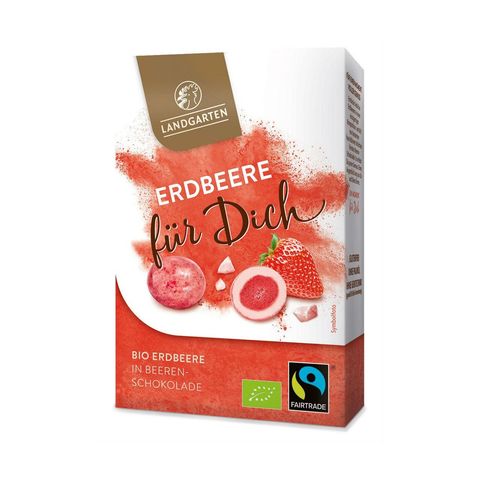 Erdbeere in Beerenschokolade, EU Bio / FLO-Fairtrade