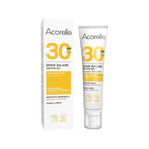 Sonnenspray Gesicht & Körper SPF30, Cosmetique Bio - COSMOS ORGANIC