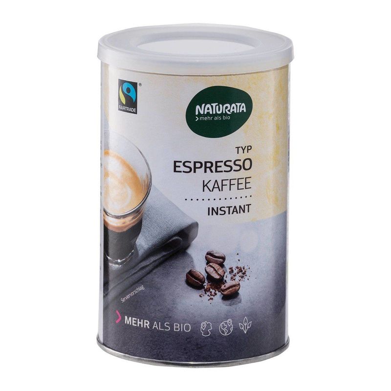 Kaffee Espresso Instant, EU Bio / FLO-Fairtrade