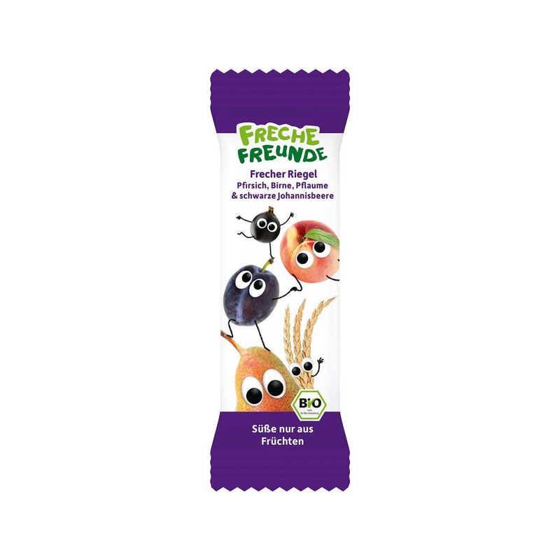 Getreideriegel Birne, Pflaume & Johannisbeere, EU Bio