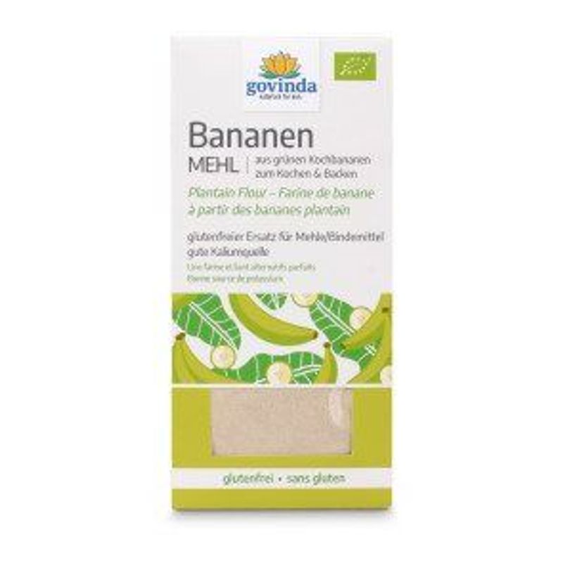 Grünes Bananenmehl, EU Bio