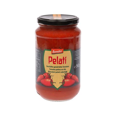 Pelati - Geschälte gewürfelte Tomaten, Demeter