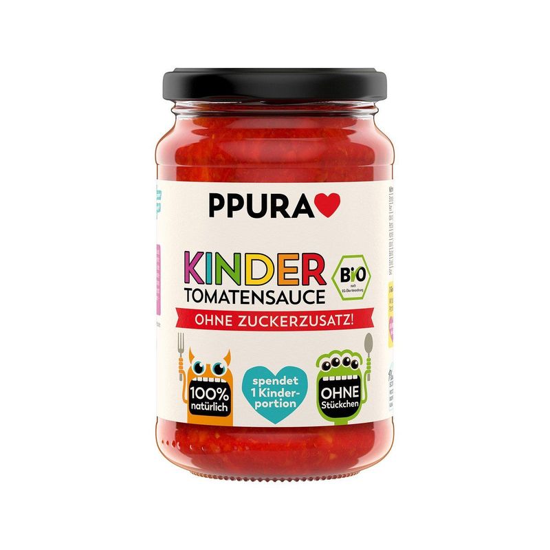 Sugo Kinder - Tomatensauce ohne Zuckerzusatz, Schweizer Bio-Verordnung