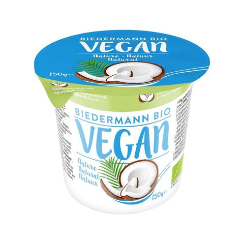Vegan Kokos Nature Alternative zu Jogurt, Schweizer Bio-Verordnung