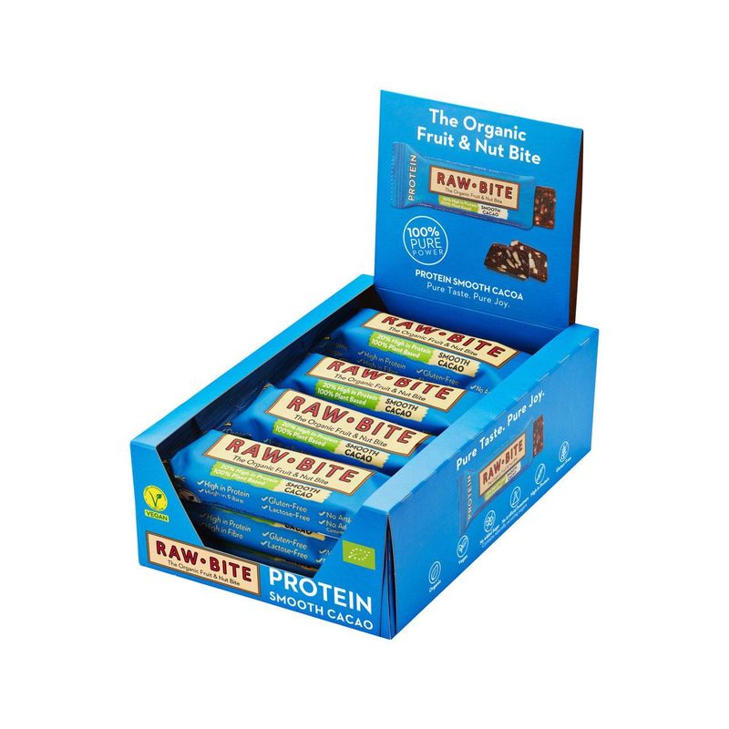 Rohkostriegel Protein Smooth Cacao, EU Bio