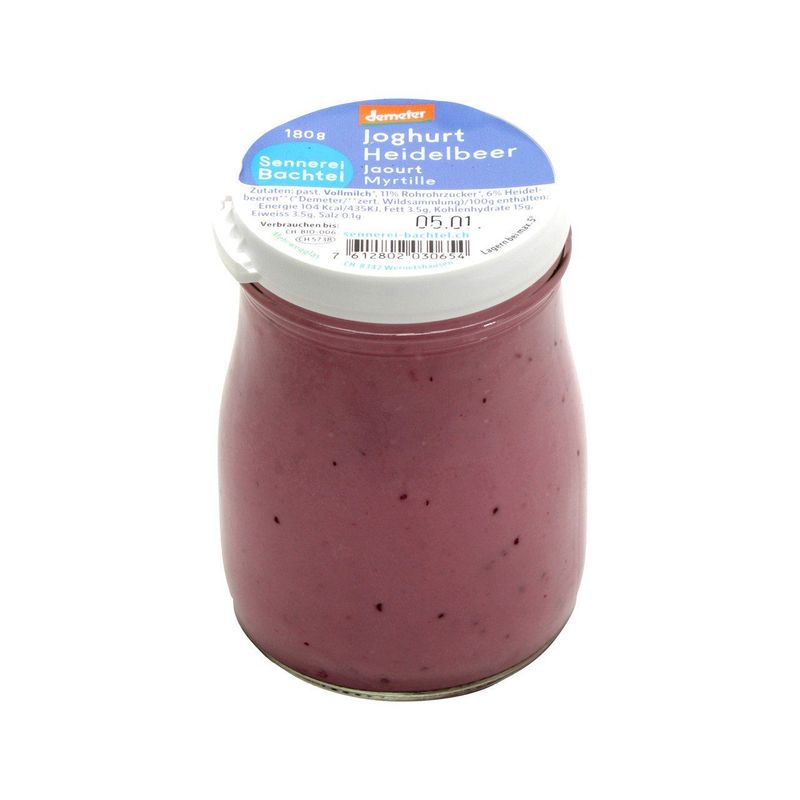 Jogurt Heidelbeer, Demeter