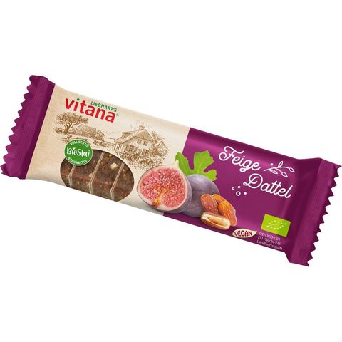 Fruchtschnitte Feige Dattel, EU Bio