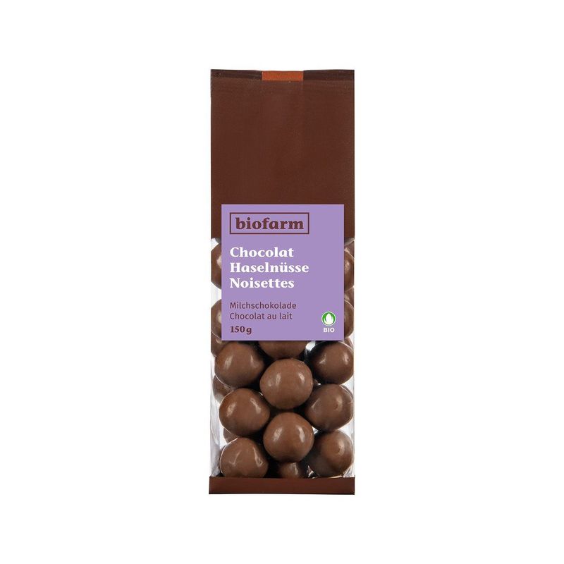 Chocolat Haselnüsse, Bio Knospe