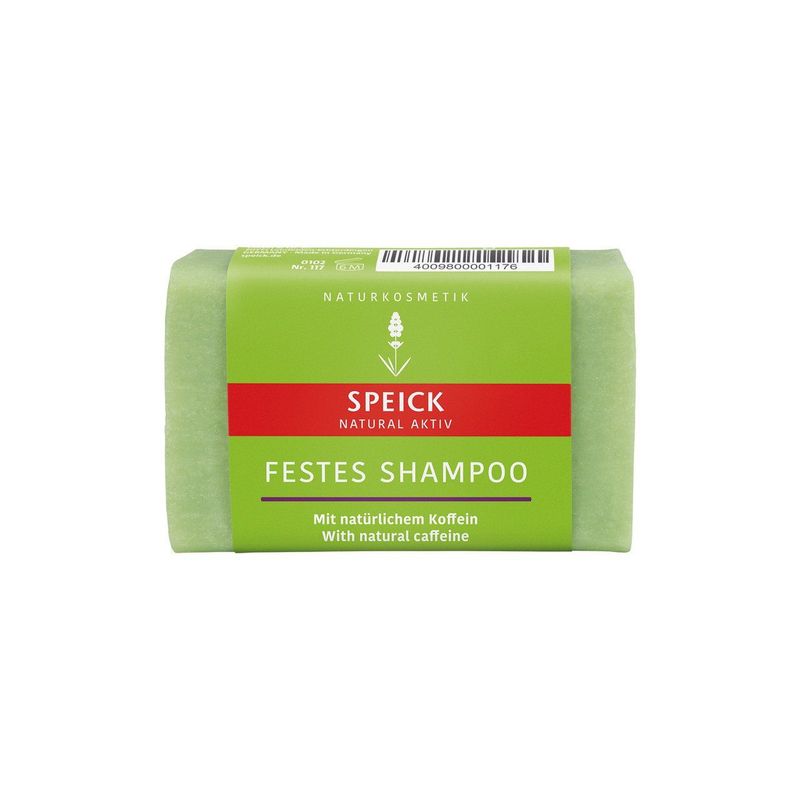 Natural Aktiv Festes Shampoo mit Koffein, BDIH COSMOS NATURAL