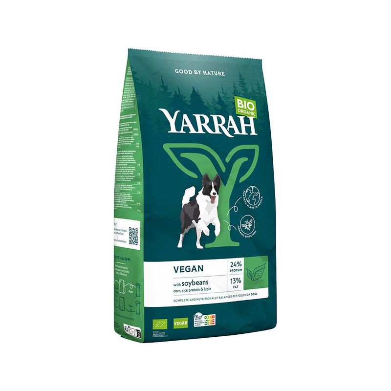 Hundefutter Vegan Soja, EU Bio