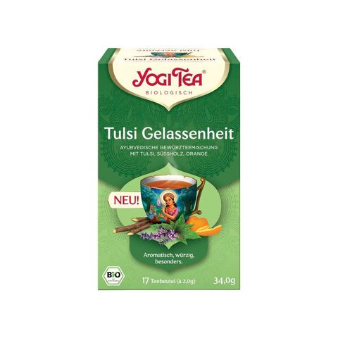 Tulsi Gelassenheit mit Tulsi, Süssholz und Orange, EU Bio