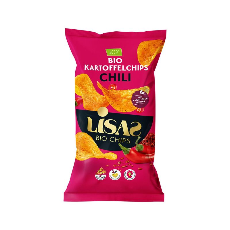 Kartoffelchips Chili, EU Bio