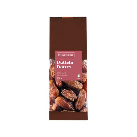 Datteln ohne Stein, Bio Knospe