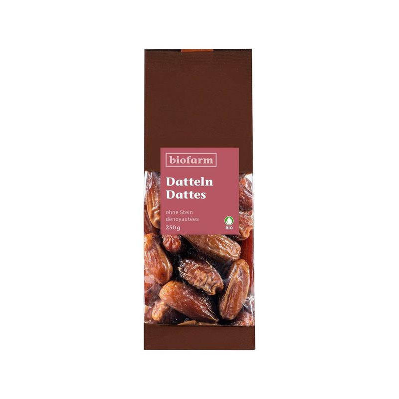 Datteln ohne Stein, Bio Knospe