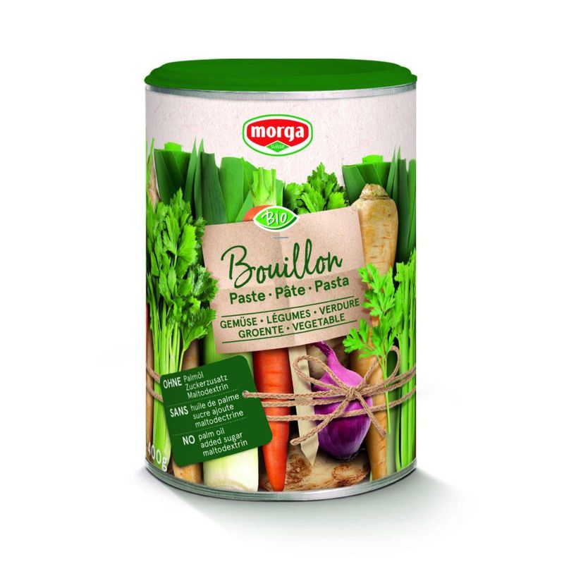 Bio Gemüse Bouillon Paste go clean, EU Bio