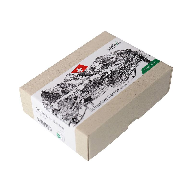 Saatgut-Set «Schweizer Garten», EU Bio