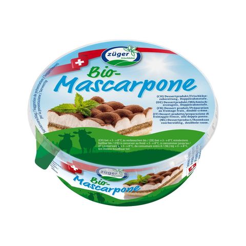 Mascarpone, Schweizer Bio-Verordnung