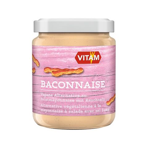 Vegane Alternative zu Salatmayonnaise mit Rauchsalz, EU Bio