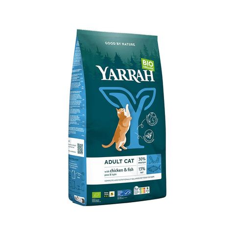 Katzenfutter Adult Cat Huhn & Fisch, EU Bio