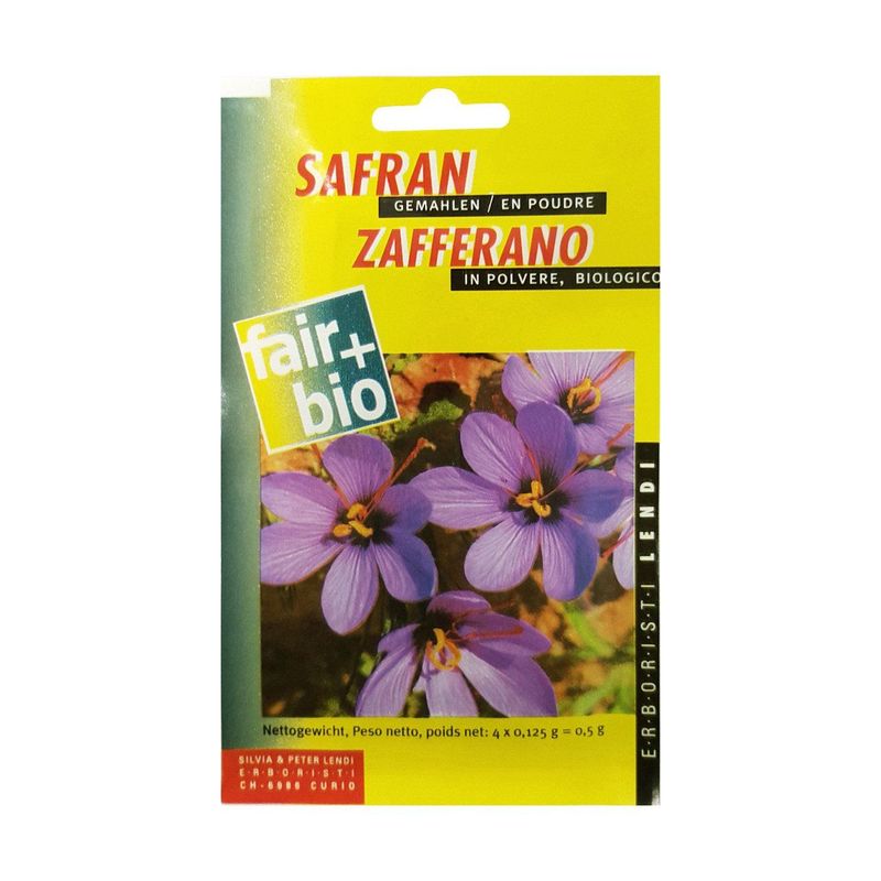 Safran gemahlen, Schweizer Bio-Verordnung