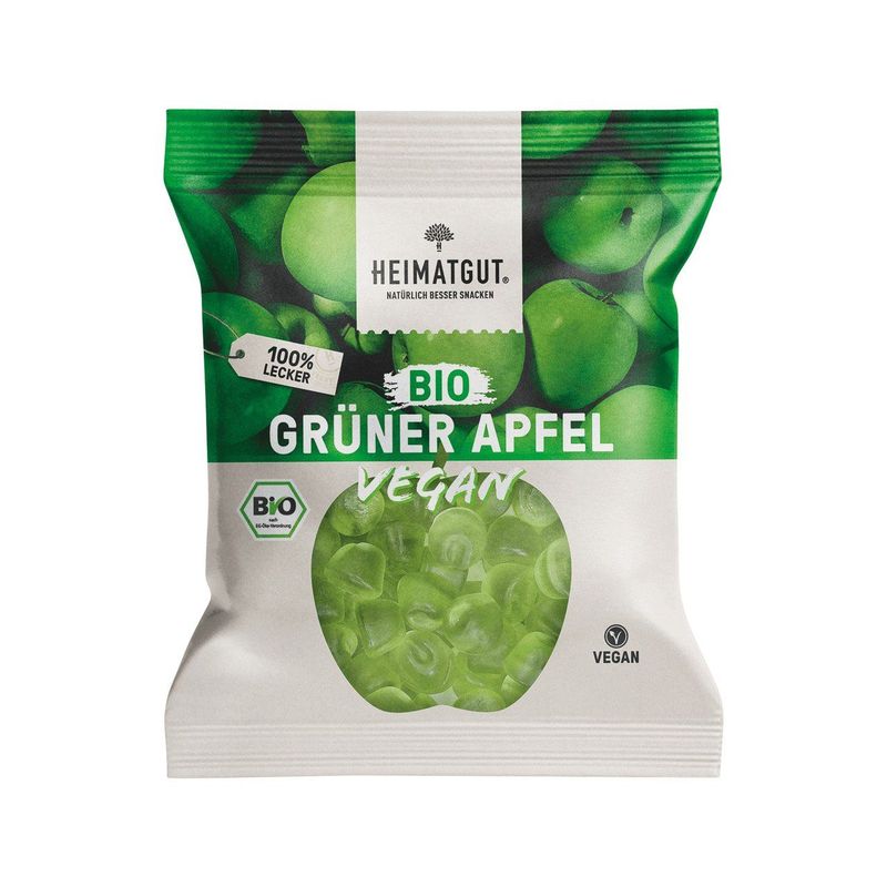 Fruchtgummi Apfel, EU Bio