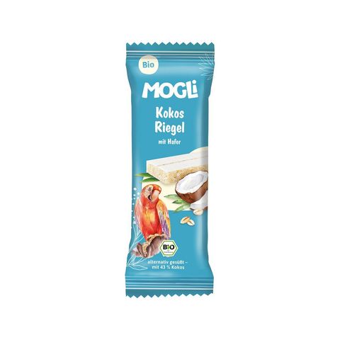 Kokos Riegel mit Hafer, EU Bio