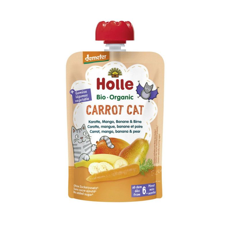 Quetschmus "Carrot Cat", Demeter