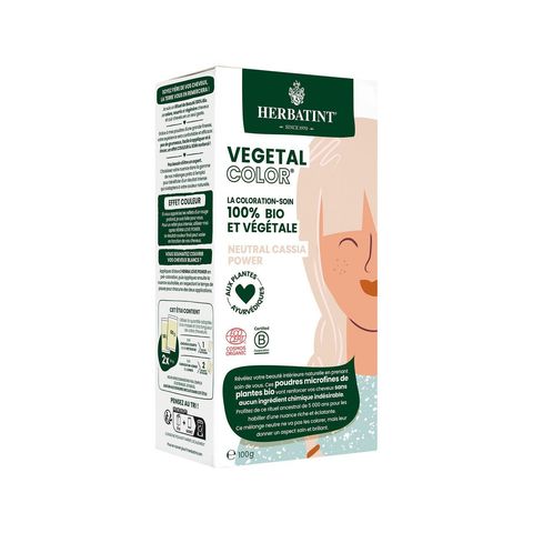 Vegetal Color - Neutral Cassia Power, Haarfärbemittel, Ecocert COSMOS ORGANIC