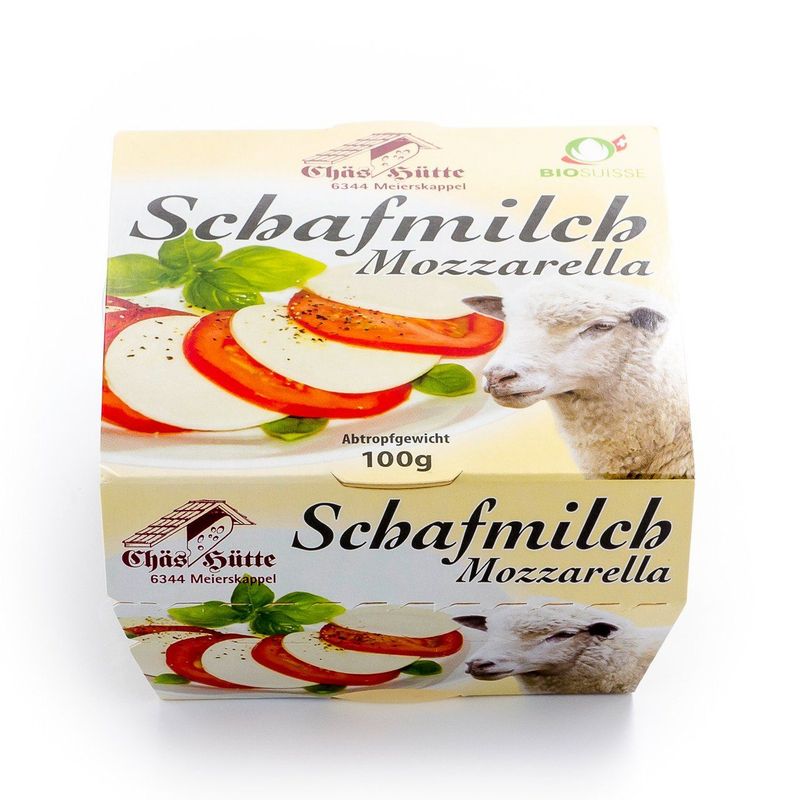 Schafmilchmozzarella, Bio Knospe Schweiz