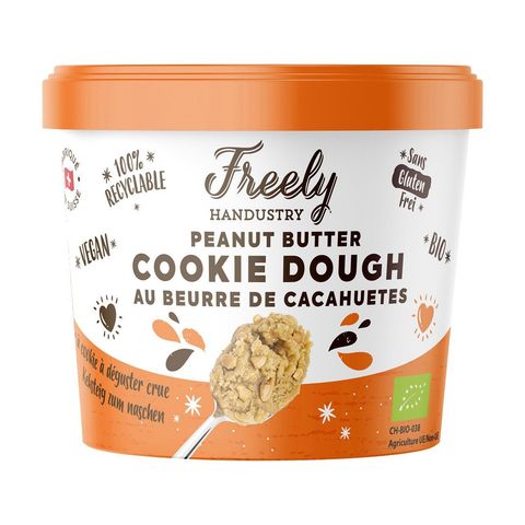 Cookie Dough Peanut Butter, Schweizer Bio-Verordnung