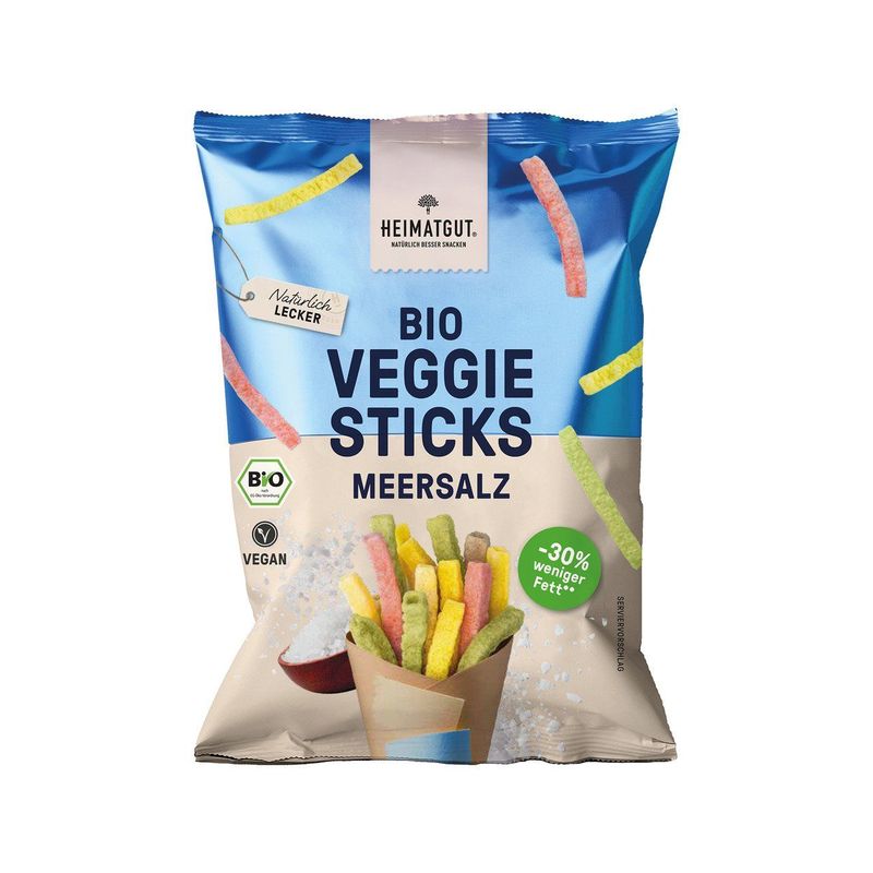 Veggie Sticks Meersalz, EU Bio