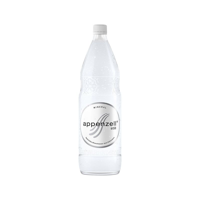 Mineralwasser still Glas, ohne Zertifizierung
