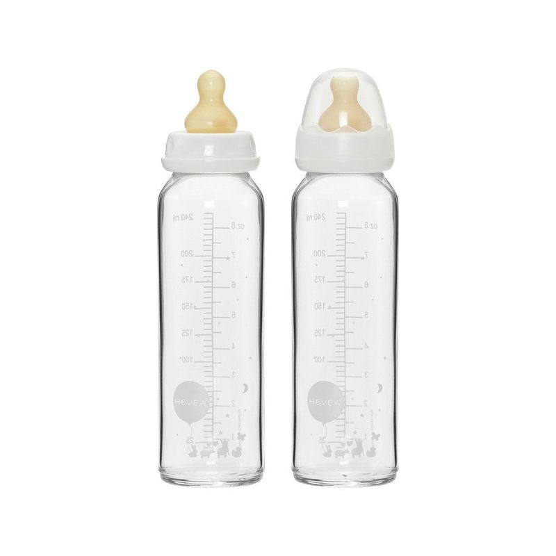 Baby Glasflaschen mit Schmalhals, 240 ml, 3-24 Mt, ohne Zertifizierung