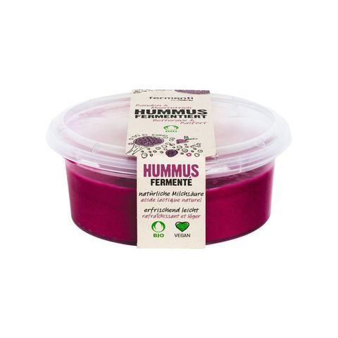 Hummus fermentiert Randen-Meerrettich, Schweizer Bio-Verordnung