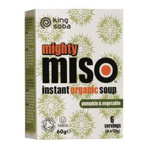 Mighty Miso Suppe Instant mit Kürbis, EU Bio