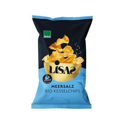 Kesselchips Meersalz, EU Bio