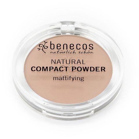 Compact powder sand, Kontrollierte Naturkosmetik