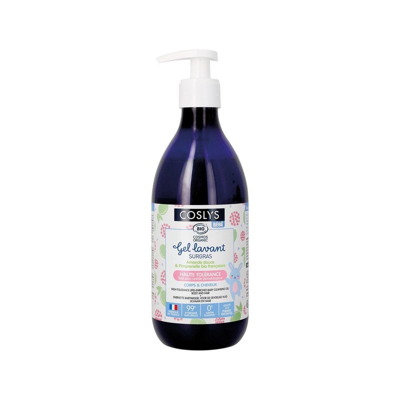 Reinigungsgel für Babys mit rückfettender Wirkung, Cosmetique Bio - COSMOS ORGANIC