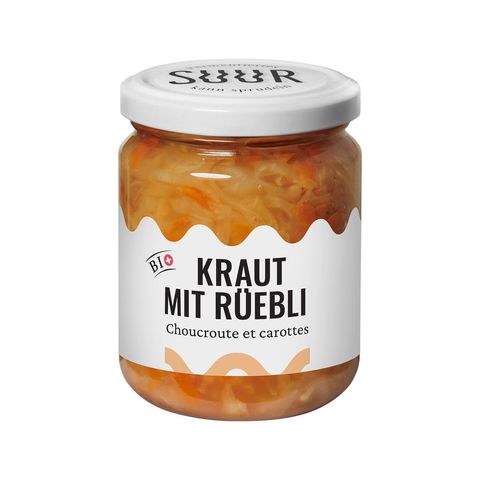 Sauerkraut mit Rüebli, Schweizer Bio-Verordnung