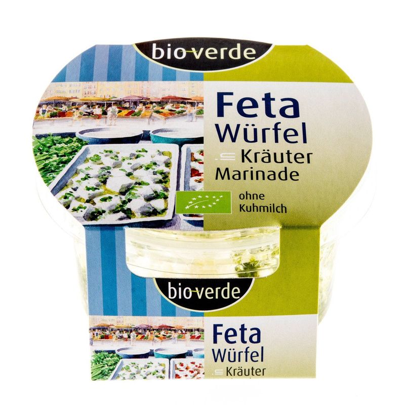 Feta-Würfel Kräuter, EU Bio