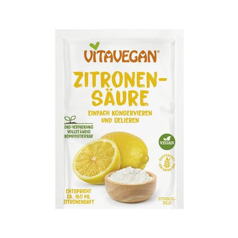 Zitronensäure - Vitavegan, Konventionell