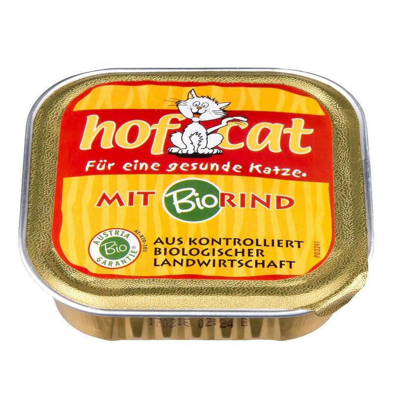 Katzenfutter Rind, EU Bio