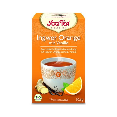 Ingwer Orange mit Vanille, Gewürztee, EU Bio
