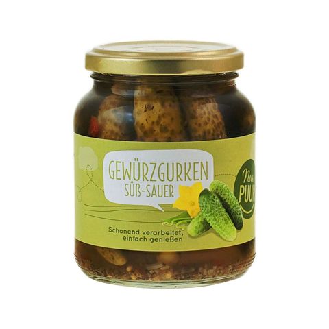 Gewürzgurken, süss-sauer, EU Bio
