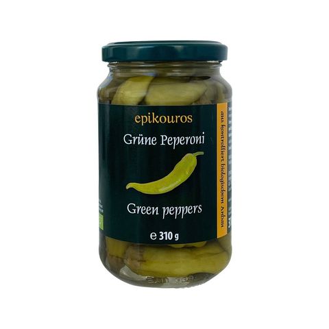 Grüne Peperoni, EU Bio
