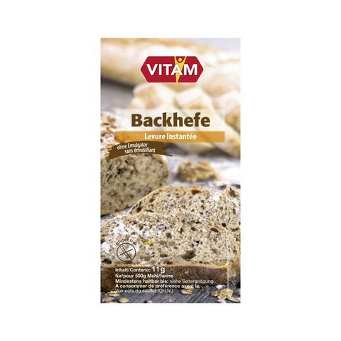 Back-Hefe instant ohne Emulgator, Konventionell